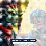 Copilote poilu et contrebandier dans le cockpit – gros plan des diamants