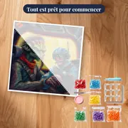 Copilote poilu et contrebandier dans le cockpit – kit prêt à commencer