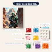 Chasseur en armure verte – contenu du kit