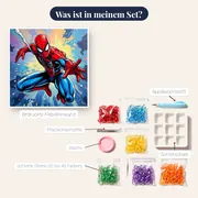 Spider-Man im dynamischen Netzschuss – Inhalt des Sets