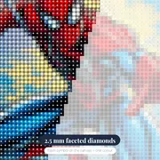 Dynamic Web Hero Comic Action – diamond close-up