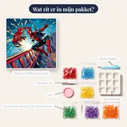 Spider-Man in gevecht boven de stad – inhoud van het pakket