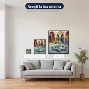 Cortile Marocchino con Fontana – misure disponibili