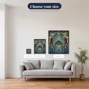 Golden Lanterns Mosque Interior – available sizes