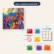 Équipage de Pirates sur le Pont – contenu du kit