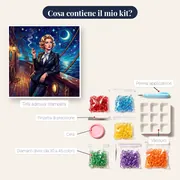 Cuoco Biondo sul Ponte Notturno – contenuto del kit