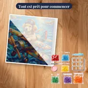 Chiot pilote au-dessus de la mer – kit prêt à commencer