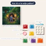 Jonge avonturier bij de fakkelgrot – inhoud van het pakket