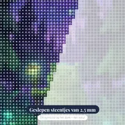 Groen Boswezen bij Maanlicht – close-up van de steentjes
