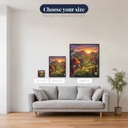Sunset Hillside Cottage Village – available sizes