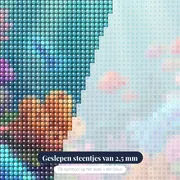Lichtgevende Blauwe Inktvissen bij het Koraalrif – close-up van de steentjes