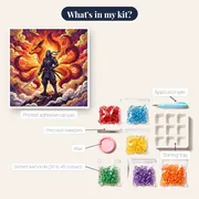 Nine-Tailed Fox Ninja Duel – kit contents