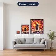 Nine-Tailed Fox Ninja Duel – available sizes