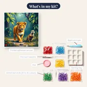 Lion Cub, Warthog, Meerkat Walk – kit contents