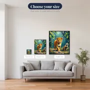 Lion Cub, Warthog, Meerkat Walk – available sizes