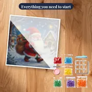 Santa Gnome with Toy Sack – kit ready to start