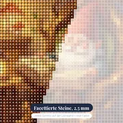 Gnom liest Märchenbuch im Wurzelhaus – Nahaufnahme der Steine