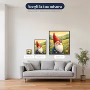 Gnomo con Farfalla sul Naso – misure disponibili