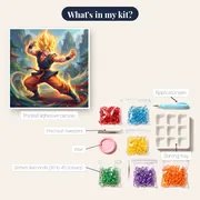 Golden Aura Martial Artist – kit contents