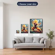 Golden Aura Martial Artist – available sizes