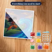 Orange Warrior Blue Energy Wave – kit ready to start