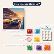 Sorpasso Giallo sul Rettilineo – contenuto del kit