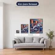 Pitstop bij de Zilveren Racewagen – beschikbare formaten