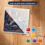 Arrêt au stand sur monoplace argentée – kit prêt à commencer