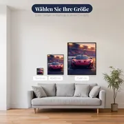 Rennwagen auf der Startaufstellung – verfügbare Größen