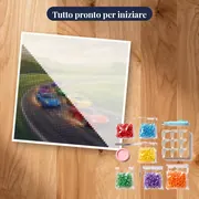 Sei Monoposto Colorate tra le Colline – kit pronto per iniziare
