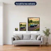 Auto da Corsa Verde Anni Sessanta – misure disponibili
