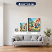 Capped Heroes Mushroom Adventure – available sizes