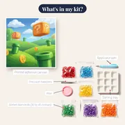 Question Blocks, Pipes and Coins – kit contents