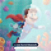Coral Reef Plumber Swim – diamond close-up