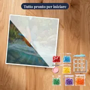 Martin pescatore in tuffo nel torrente – kit pronto per iniziare