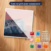 Colonie de manchots sur iceberg – kit prêt à commencer