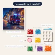 Autopompa Rossa tra Luci Blu – contenuto del kit