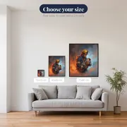 Rescue Through the Smoke – available sizes