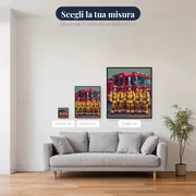 Pompieri Sorridenti Davanti al Camion Rosso – misure disponibili