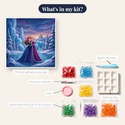Frozen Princess Sisters Hug – kit contents