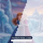 Zwei Schwestern im Wintermärchen – Nahaufnahme der Steine
