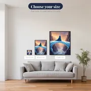 Ice Queen Crossing Crystal Bridge – available sizes