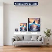 La reine sur le pont de glace – tailles disponibles