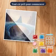La reine sur le pont de glace – kit prêt à commencer