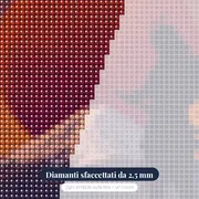 Samurai davanti al sole rosso – primo piano dei diamanti