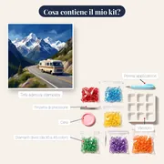 Camper al valico innevato – contenuto del kit