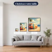 Caravane Rétro, Planches de Surf – tailles disponibles