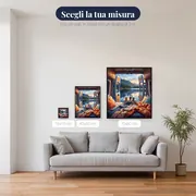 Camper con porte aperte sul lago – misure disponibili