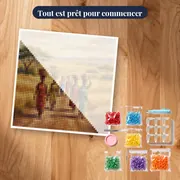 Femmes de savane aux paniers – kit prêt à commencer