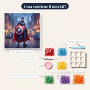 Eroe con scudo a stella – contenuto del kit